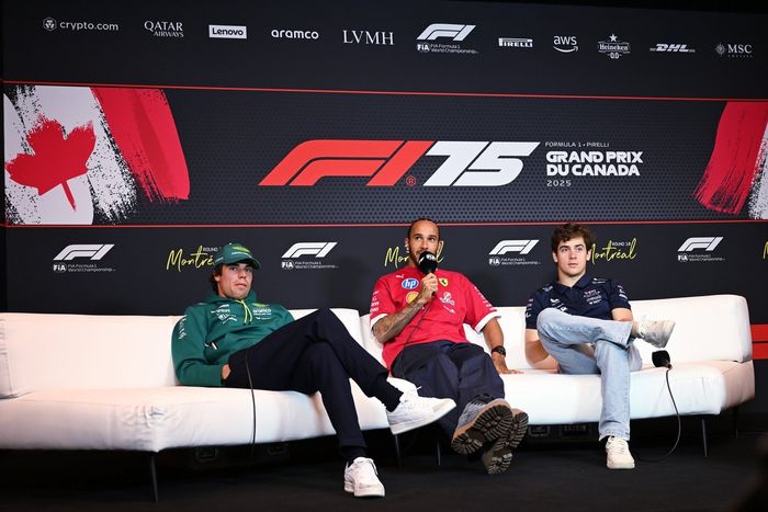 Lewis Hamilton, Ferrari, Lance Stroll, Aston Martin Racing