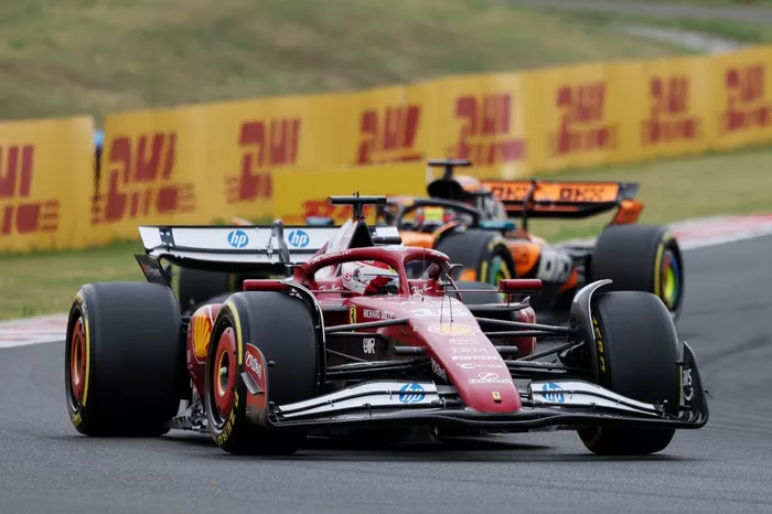 Charles Leclerc, Ferrari, Oscar Piastri, McLaren