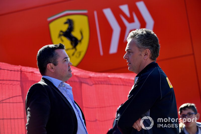 Eric Boullier et Mario Isola, Pirelli Motorsport
