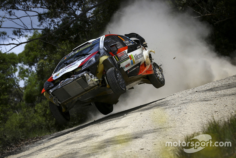 Ott Tanak, Martin Järveoja, Toyota Yaris WRC, Toyota Gazoo Racing