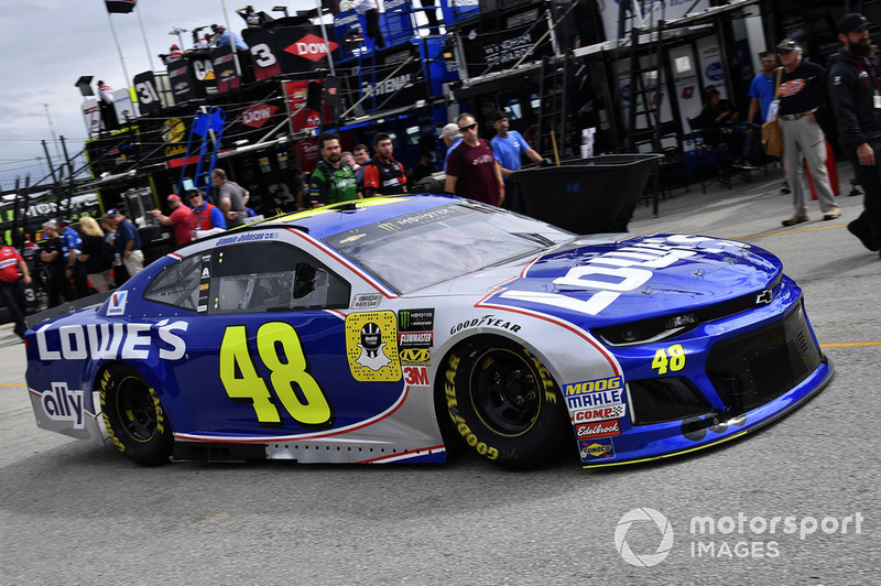 Jimmie Johnson, Hendrick Motorsports, Chevrolet Camaro Lowe's Rookie Throwback