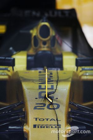 Renault Sport F1 Team RS16 in parc ferme conditions