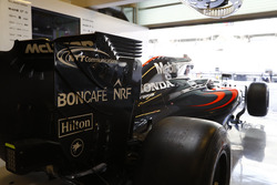 McLaren MP4-31 Honda in de garage