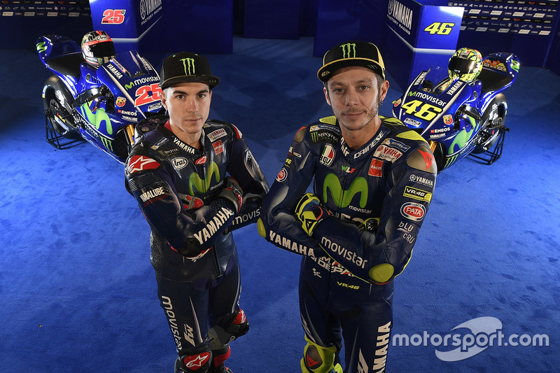 Maverick Viñales et Valentino Rossi, Yamaha Factory Racing