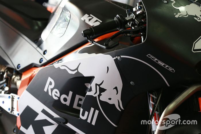 Detalles de la moto de Pol Espargaro, Red Bull KTM Factory Racing