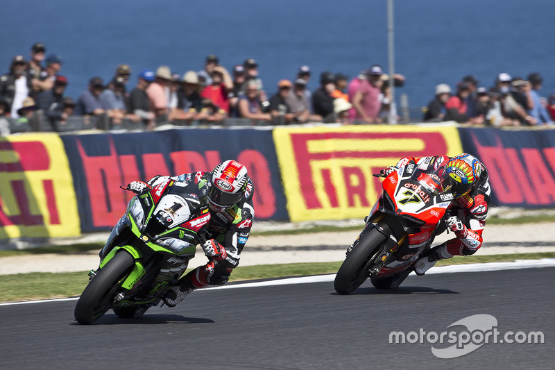 Jonathan Rea, Kawasaki Racing, Chaz Davies, Ducati Team