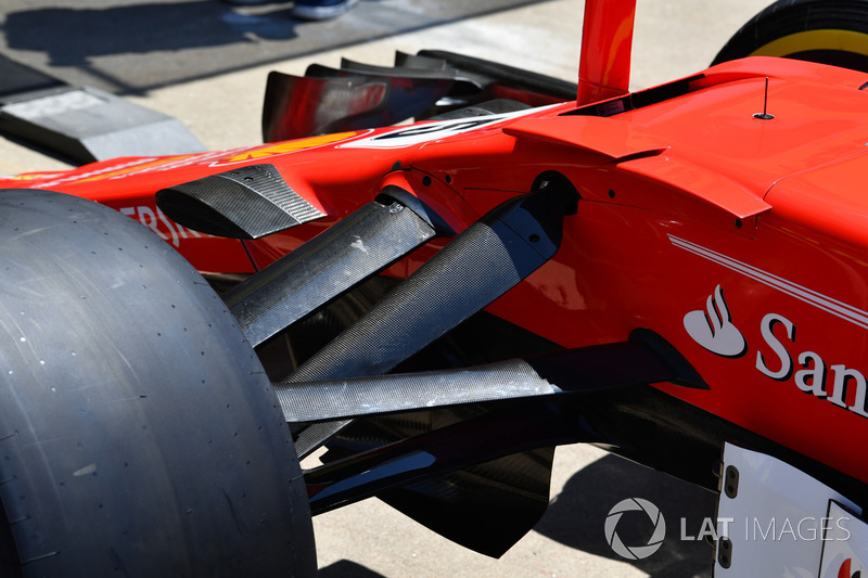 Ferrari SF70H: Vorderrad-Aufhängung