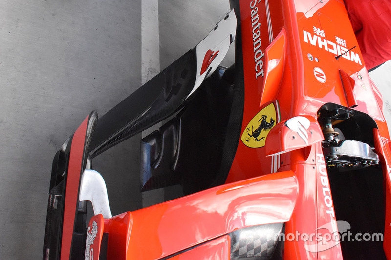 Ferrari SF70H: Windabweiser