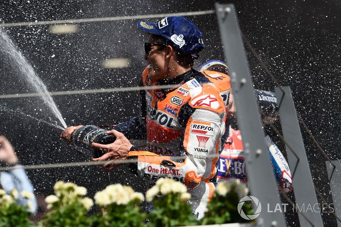 Podium: Marc Márquez, Repsol Honda Team