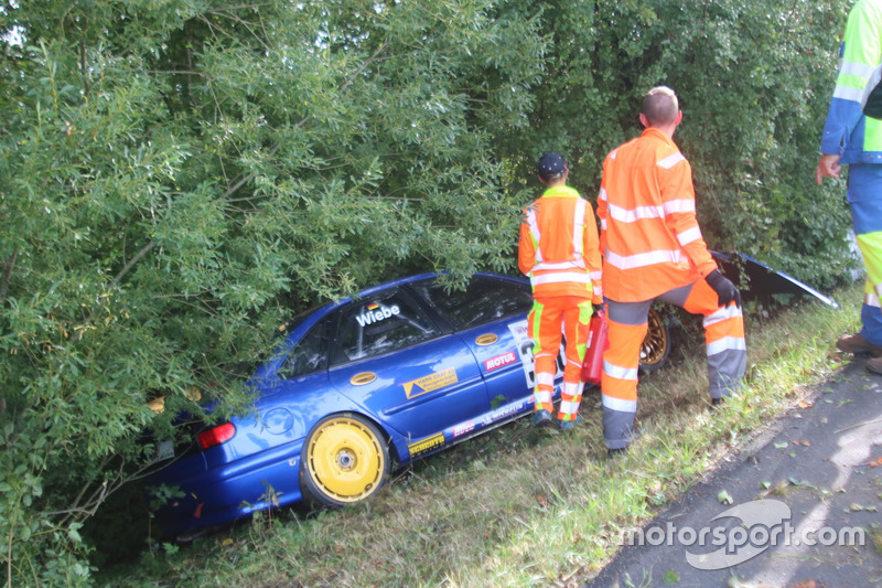 Björn Wiebe, Renault Laguna BTCC, MSC Odenkirchen, Unfall 3. Rennlauf