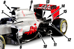Haas F1 Team VF-16, Detail