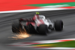 Charles Leclerc, Sauber C37 sparks