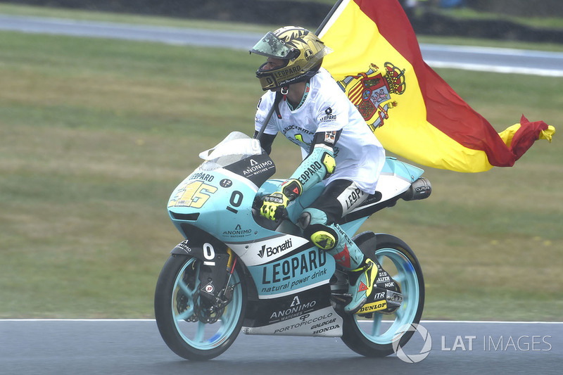 Race winner Joan Mir, Leopard Racing