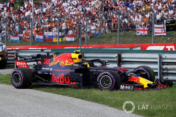 El coche de Max Verstappen, Red Bull Racing