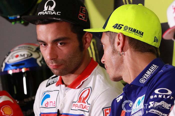Danilo Petrucci, Pramac Racing, Valentino Rossi, Yamaha Factory Racing