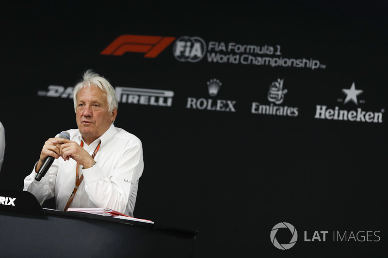 Charlie Whiting, Race Director, FIA