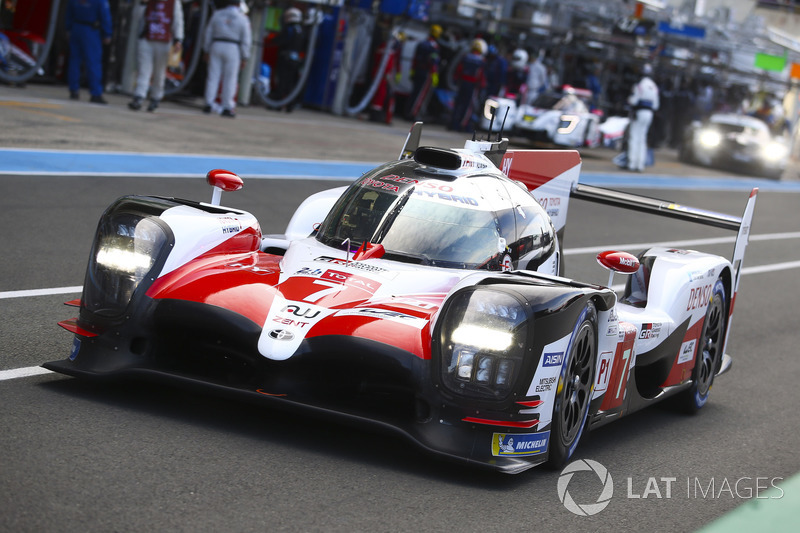 #7 Toyota Gazoo Racing Toyota TS050: Mike Conway, Kamui Kobayashi, Jose Maria Lopez, Fernando Alonso, Anthony Davidson