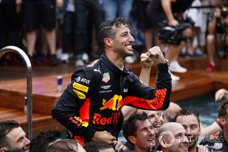 Победитель Даниэль Рикардо, Red Bull Racing