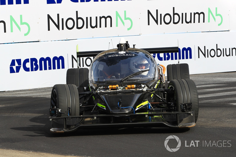 Roborace Car on track