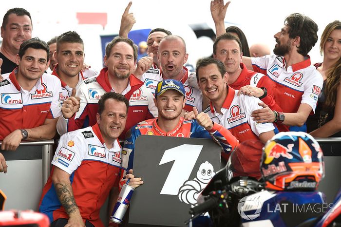 2018: milagrosa primera pole de Jack Miller, Pramac Racing