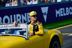 Nico Hulkenberg, Renault Sport F1 Team lors de la parade des pilotes