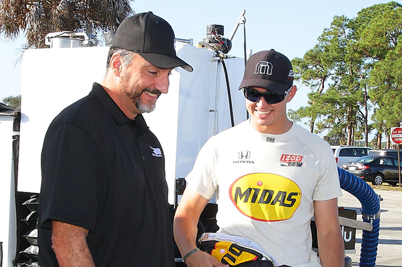 Engineer Bill Pappas y Graham Rahal