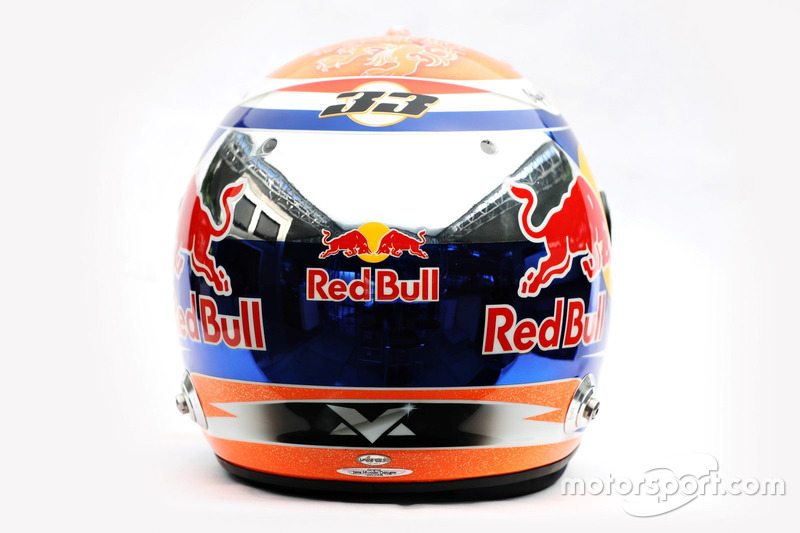 Il casco di Max Verstappen, Red Bull Racing