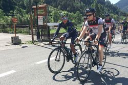 Jorge Lorenzo with cycling colombian ace Nairo Quintana