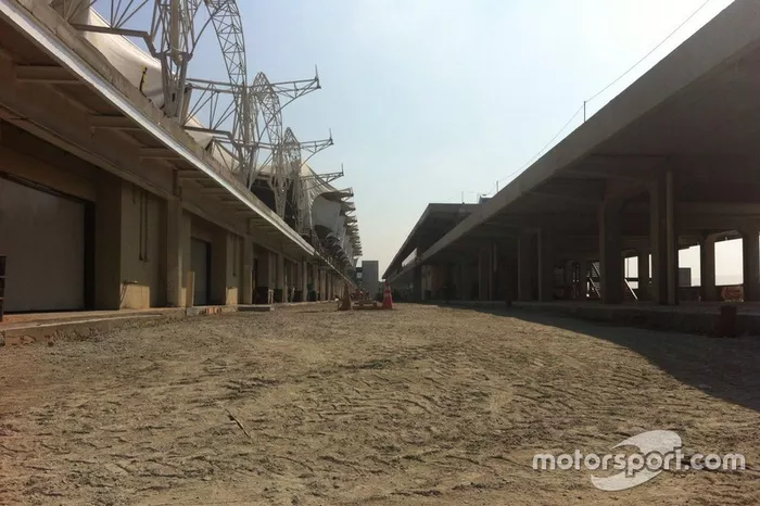 Obras en el autódromo de Interlagos