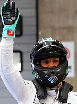 Polesitter Nico Rosberg, Mercedes AMG F1 Team