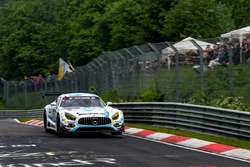 #4 AMG-Team Black Falcon, Mercedes-AMG GT3: Bernd Schneider, Maro Engel, Adam Christodoulou, Manuel