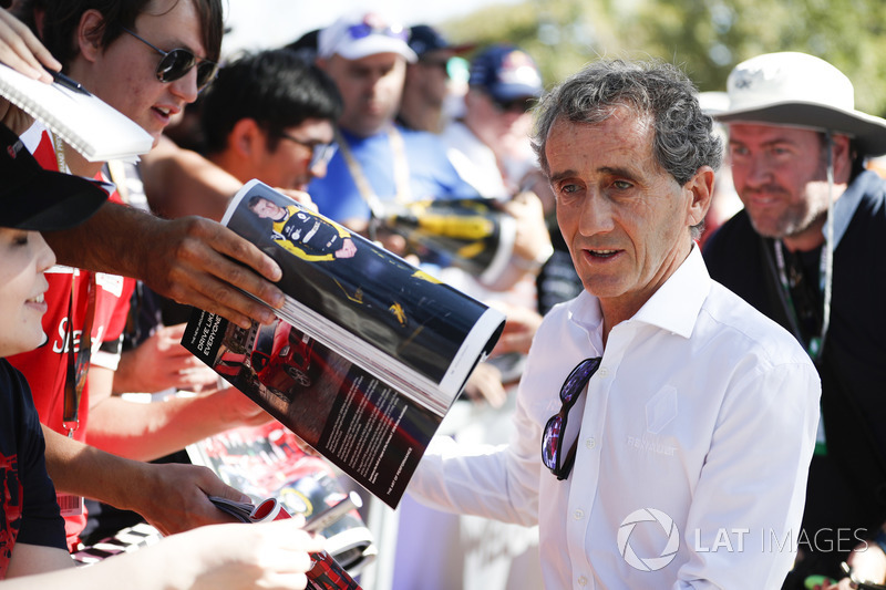 Alain Prost, conseiller spécial de Renault Sport F1