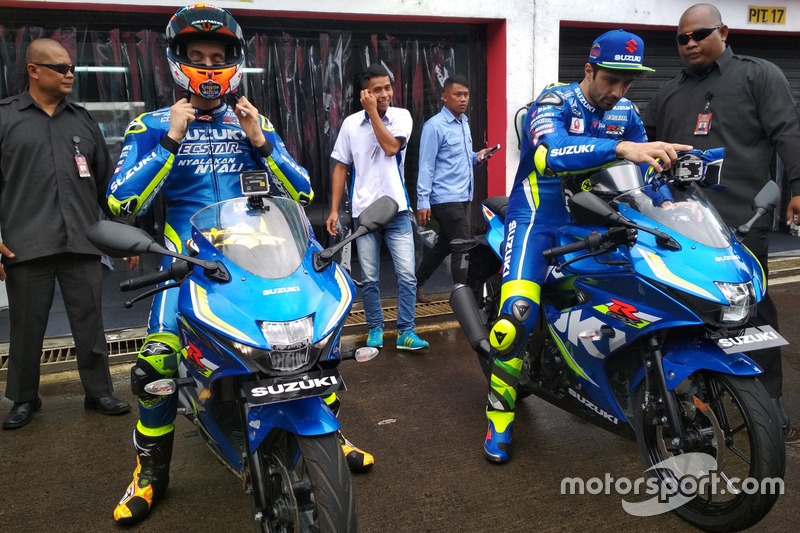 Alex Rins, Team Suzuki MotoGP, Andrea Iannone, Team Suzuki MotoGP