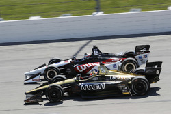James Hinchcliffe, Schmidt Peterson Motorsports Honda, Graham Rahal, Rahal Letterman Lanigan Racing Honda
