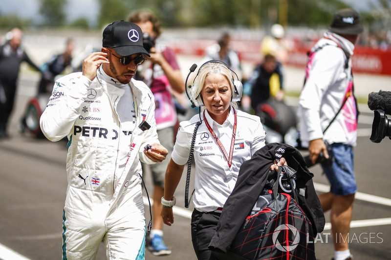 A rajt előtti pillanatok Barcelonából - F1 2018