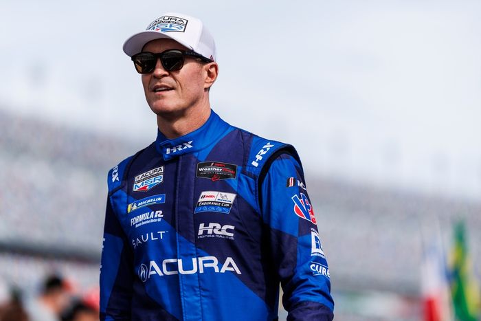 #60 Acura Meyer Shank Racing w/Curb Agajanian Acura ARX-06: Scott Dixon