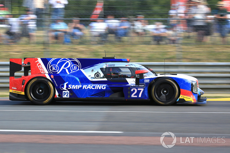 #27 SMP Racing Dallara P217 Gibson: Mikhail Aleshin, Viktor Shaytar, Sergey Sirotkin