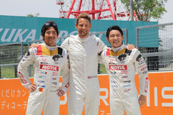 Hideki Mutoh, Jenson Button, Daisuke Nakajima