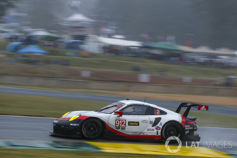 #912 Porsche Team North America Porsche 911 RSR: Gianmaria Bruni, Laurens Vanthoor, Earl Bamber