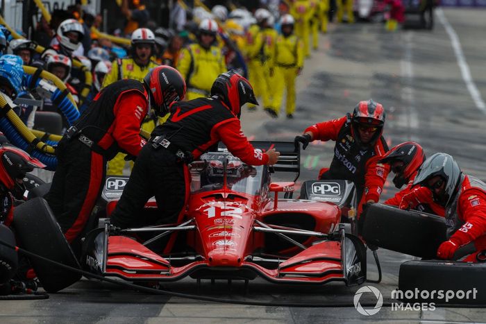 Will Power, Team Penske Chevrolet, Pit Stop