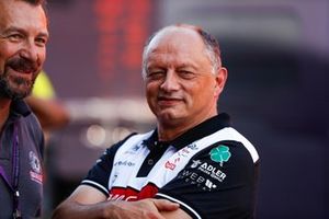 Frederic Vasseur, team principal, Alfa Romeo Racing 