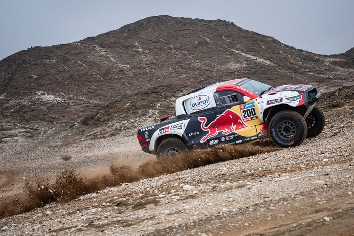 #200 Toyota Gazoo Racing Toyota: Nasser Al-Attiyah, Mathieu Baumel