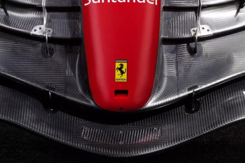 Ferrari SF-23. detail front wing