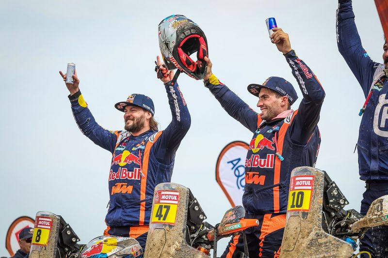 #8 Red Bull KTM Factory Racing: Toby Price, #47 Red Bull KTM Factory Racing: Kevin Benavides