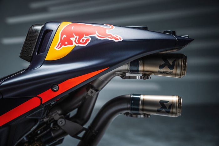 Detalle de la KTM RC16 de MotoGP 2023