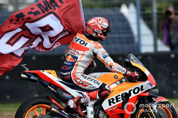 Ganador de la carrera Marc Marquez, Repsol Honda Team