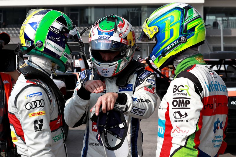 Benito Guerra, Lucas di Grassi et Memo Rojas