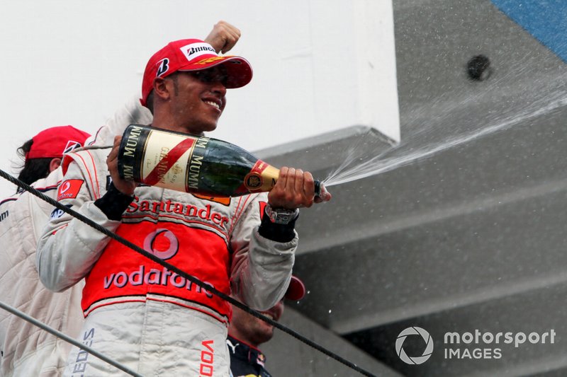 Lewis Hamilton vor zehn Jahren ...