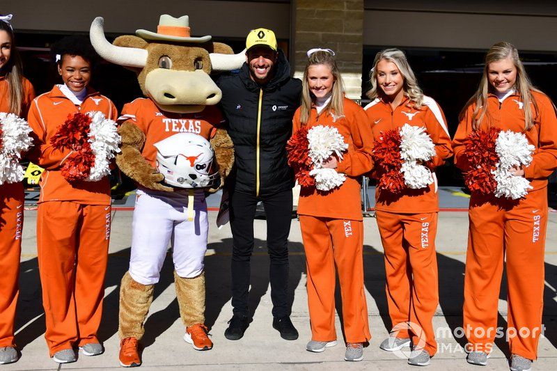 Capacete de Daniel Ricciardo, Renault F1 Team