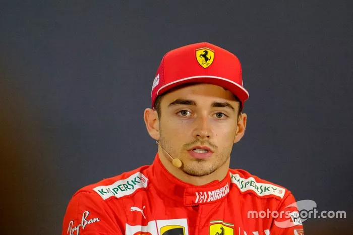 Conferenza stampa: Charles Leclerc, Ferrari